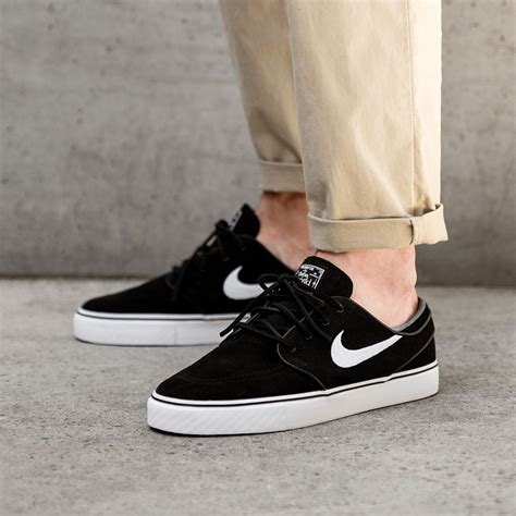 nike sb zoom stefan janoski sneaker in schwarz und weiß|nike sb zoom janoski og.